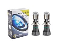 Ксенон Лампы H4 6000K 85V 35W P43t-38 Solar биксенон голубой (1460) 2шт