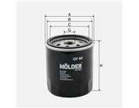 Фильтр масляный Lanos, Opel MOLDER (OF 80)