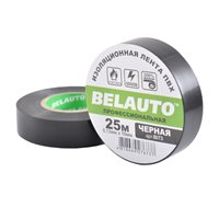 Изолента ПХВ "Белавто"  30 м черная высокотемпературная (BI73)