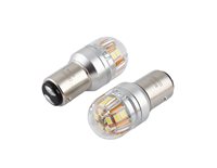 Лампа ДИОДНАЯ Brevia S-Power P21/5W 330Lm 15x2835SMD 12/24V CANbus