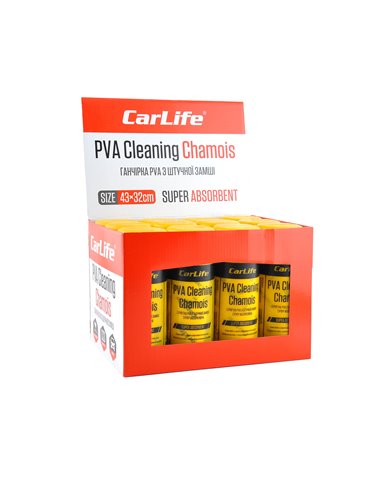 Ганчірка CarLife мала в тубусі (43х32cm)