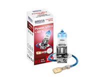 Лампа Brevia H3 12V 55W PK22s Power Ultra+60% CP