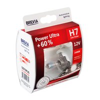 Лампа Brevia H7 12V 55W PX26d Power Ultra+60% 2шт. коробка 2