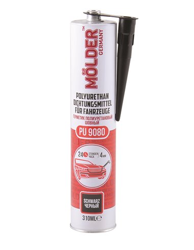 Герметик кузова MOLDER 310ml чорний (PU9080)
