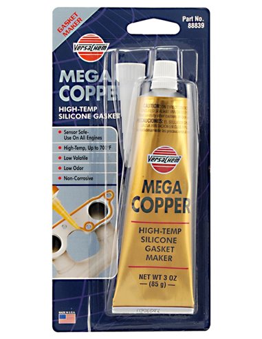 Герметик Versachem мідний MEGA COPPER® SILICONE, 85g.