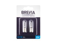 Лампа Brevia  авто США H21W 12V 21W BAY9s blister  2шт. (12329B2)