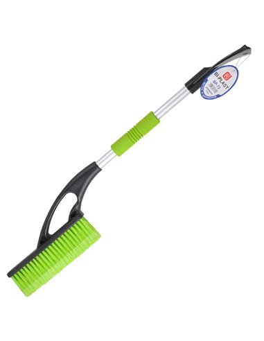 Скребок-щітка для снігу BiPlast (м'яка ручка) (72 см)