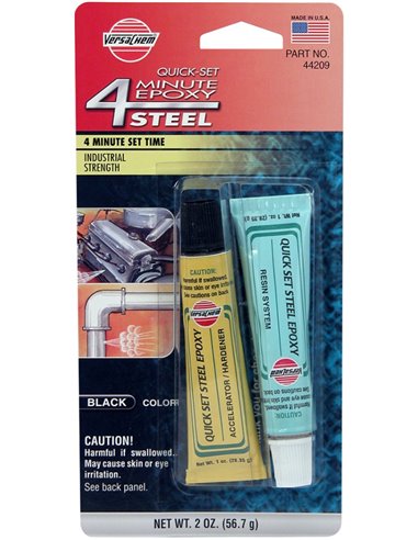 Холодная сварка жидкая METALL BOND 4 MINUTE STEEL EPOXY, 56.7g., оригинал