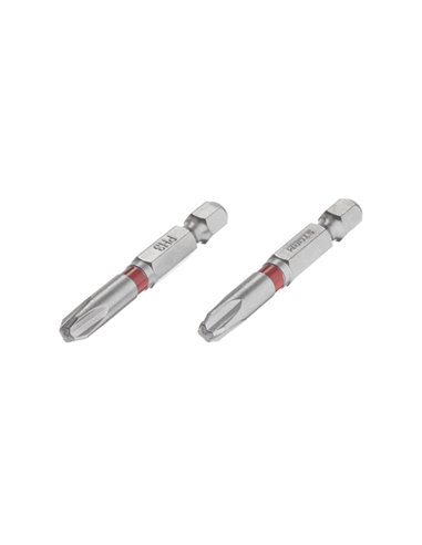 Комплект викруткових насадок PH3 1/4'*50мм, S2, уп. 2шт., STORM