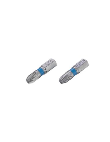 Комплект викруткових насадок PZ3 1/4'*25мм, S2, уп. 2шт., STORM