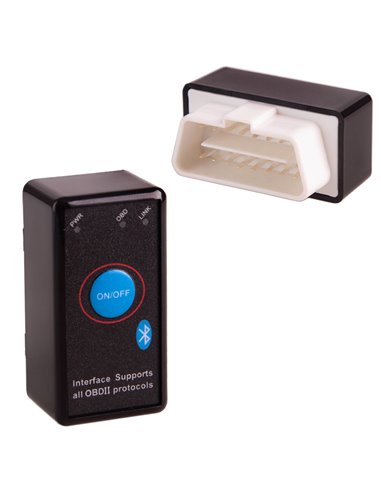 Диагностичний сканер OBD II, ELM327, v1.5 с кнопкой