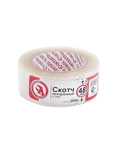 Скотч прозрачный 48мм*200м*44мкм