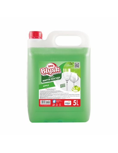 Средство для мытья посуды Super Blysk Apple  5л