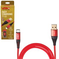 Кабель VOIN USB-Type-C  2м  червоний 2