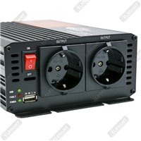 Перетворювач напруги ELEGANT 12V-220V 1000W 2