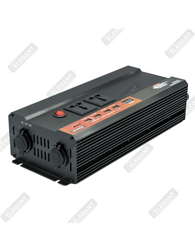 Перетворювач напруги ELEGANT 12V-220V 2000W