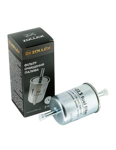 Фільтр паливний СЛАВУТА інжектор Zollex (під хомут) (Z-013)