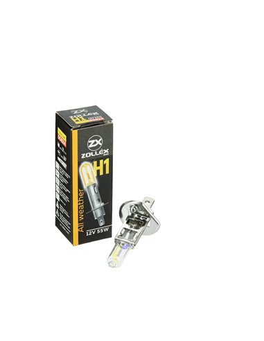 Лампа Zollex H1 12V 55W All weather (Yellow)