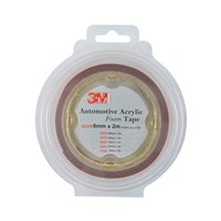 Скотч двосторонній 3M Оригінал 6mm*2m темно-сірий