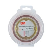 Скотч двосторонній 3M Оригінал 12mm*2m темно-сірий