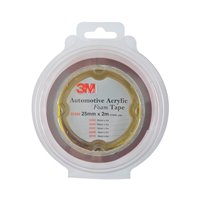 Скотч двосторонній 3M Оригінал 25mm*2m темно-сірий