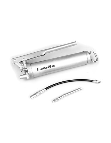 Шприц для солідолу LAVITA 400мл 2 насадки (LA SH1400)