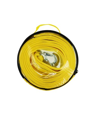 Трос буксировочный Zollex  5т 6м (сумка,крюк)
