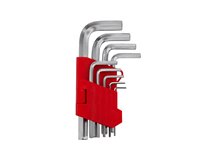 Набір шестигранників 9шт Intertool 1.5-10мм, Cr-V, 55 HRC