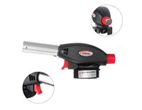 Горелка газовая INTERTOOL пьезозажигание на курке, регулятор.