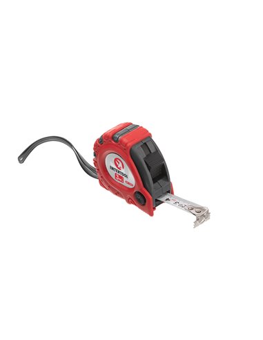 Рулетка Intertool з фіксатором 3м*16мм 'Супер Магніт' blister