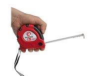 Рулетка Intertool з фіксатором 8м*25мм 'Супер Магніт' blister