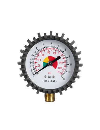 Манометр Intertool до пістолета для підкачування, 63мм, NPTF 1/8' 10.30x0.94mm