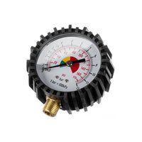 Манометр Intertool до пістолета для підкачування, 63мм, NPTF 1/8' 10.30x0.94mm 2