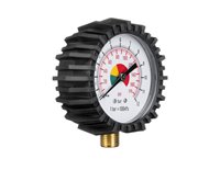 Манометр Intertool до пістолета для підкачування, 63мм, NPTF 1/8' 10.30x0.94mm