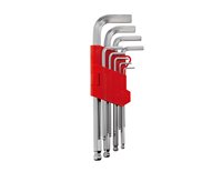 Набір шестигранників 9шт Intertool з куля. нак, long