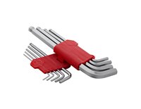 Набір шестигранників 9шт Intertool з куля. нак, long