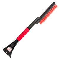 Скребок-щітка для снігу Intertool 61см (м'яка ручка)