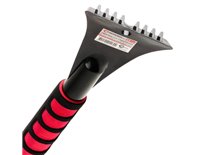Скребок-щітка для снігу Intertool 66см (м'яка ручка метал)