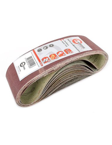 Стрічка шліфувальна 75*533 мм, зерно 120 уп.10 шт.