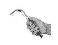Ключ шестигранний 17мм Intertool 225*60мм