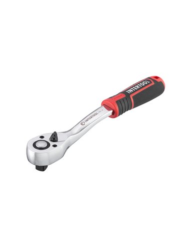 Трещітка 1/2'' Intertool 72 зуба Cr-V STORM
