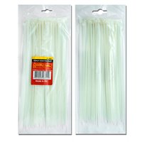 Хомут пластиковый 2,5x100мм, (100 шт/упак), белый