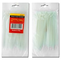 Хомут пластиковый 4,8x350мм, (100 шт/упак), белый