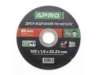 Круг отрезной  125х1,6  APRO