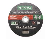 Круг отрезной  180*1,6 APRO