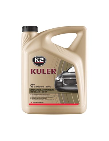 Тосол K2 Антифриз (красный) -35C 5L RED G12/G12+