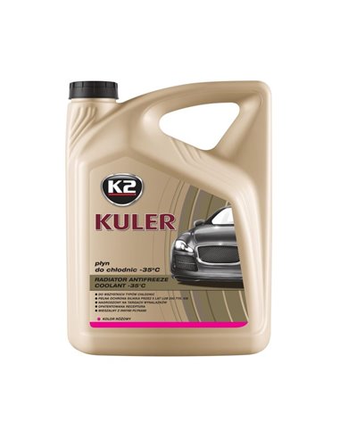 Тосол K2 Антифриз (розовый) -35C 5L PINK G13