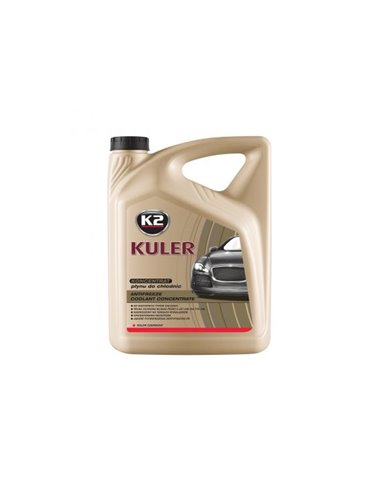 Тосол K2 Антифриз концентрат (червоний) 5L RED G12/G12+
