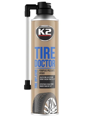Герметик Подкачка и вулканизация шин TIRE DOCTOR  500ml