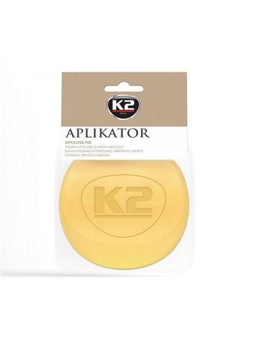Губка-аппликатор для восков и полиролей/ K2 GOLD APLIKATOR